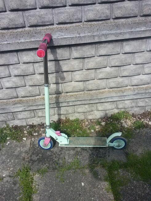 Hulajnoga stalowa, 20 zł.