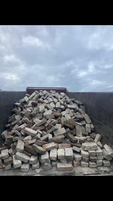 Cegła rozbiórkowa 24 cm x 12 cm x 6 cm 0,99 pln sztuka.