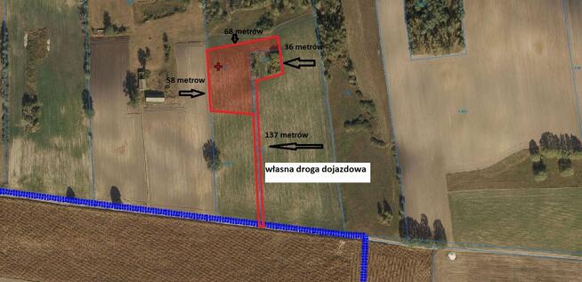 Działka 4100m2 na Kujawach