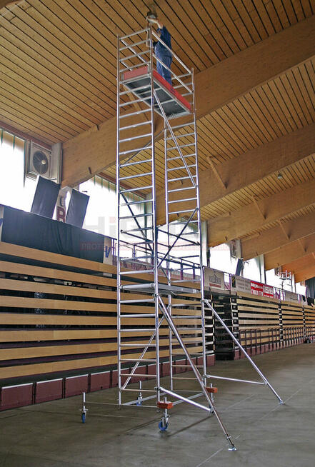 Wynajem - rusztowania jezdne KRAUSE , wys. rob do 14.4m