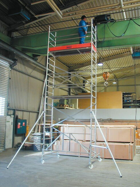 Wynajem - rusztowania jezdne KRAUSE , wys. rob do 14.4m