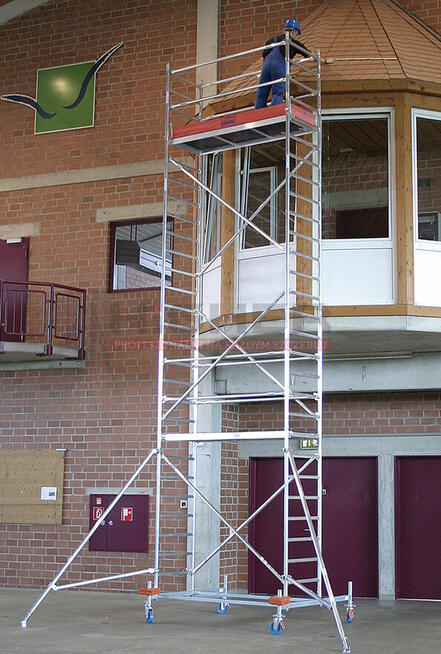 Wynajem - rusztowania jezdne KRAUSE , wys. rob do 14.4m