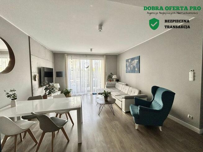 Komfortowe mieszkanie 3-pokojowe z dużym ogrodem