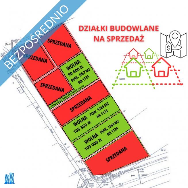 Babimost DZIAŁKA BUDOWLANA z aktualnymi warunkami zabudowy