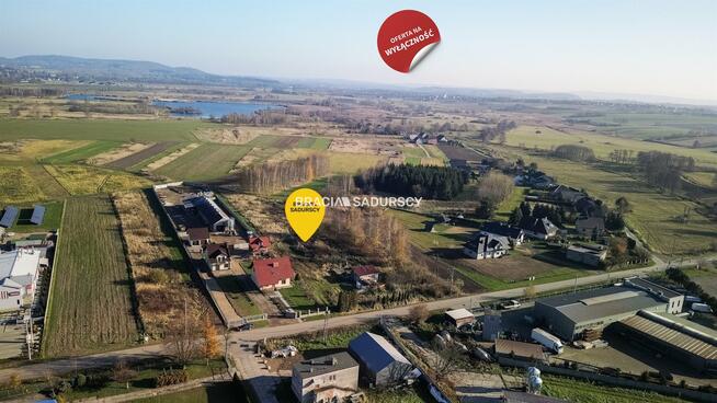 Działka usługowa Mników gm. Liszki