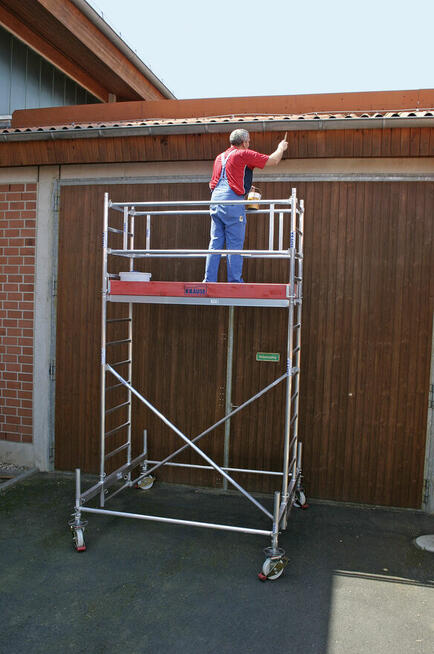 Wynajem - rusztowania jezdne KRAUSE , wys. rob do 14.4m