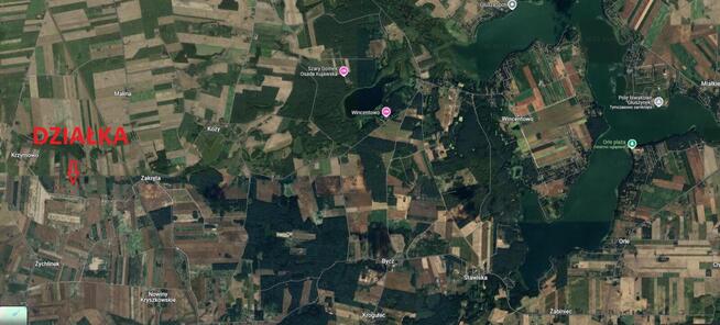 Działka 4100m2 na Kujawach