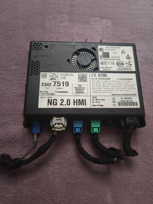 MODUŁ NAWIGACJI RADIA OPEL INSIGNIA