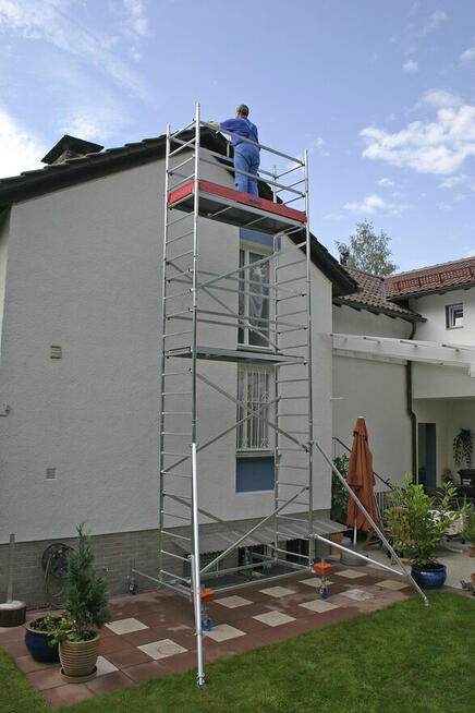 Wynajem - rusztowania jezdne KRAUSE , wys. rob do 14.4m