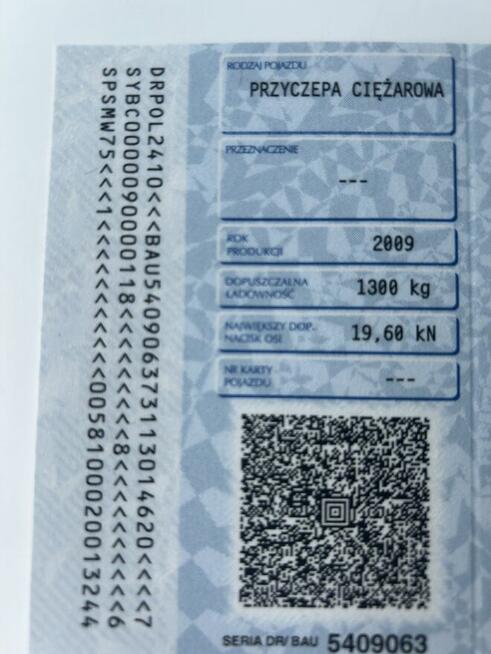 Przyczepa rydwan 2000dmc