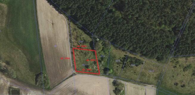 Działka nad jeziorem Żalkim Dużym