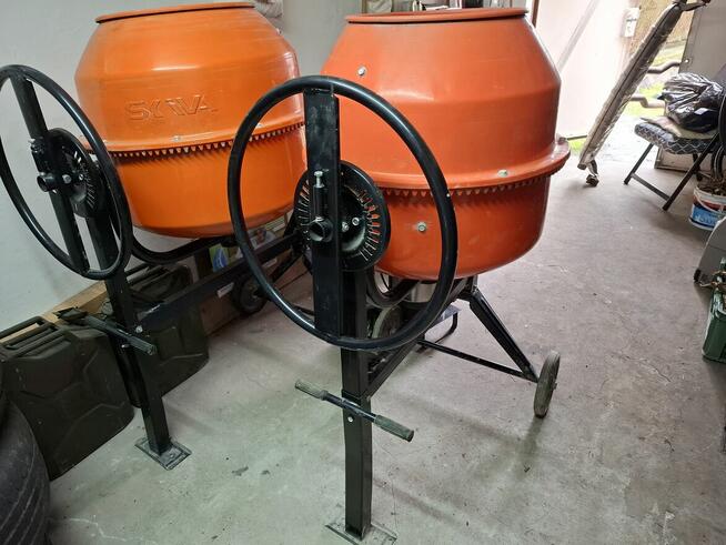 Wynajem betoniarki Skiva 14L, 160L, 180L.