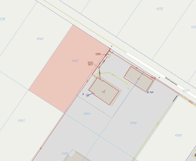 Działka 1000m2, ul. Modrzewiowa Rudna Mała