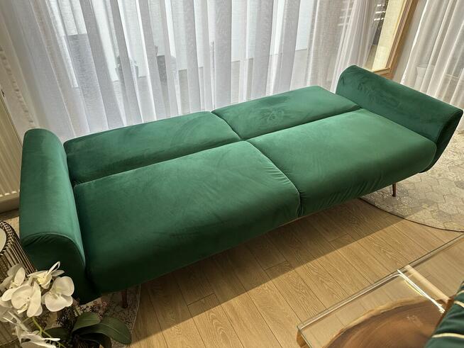 Kanapa zieleń -butelkowa