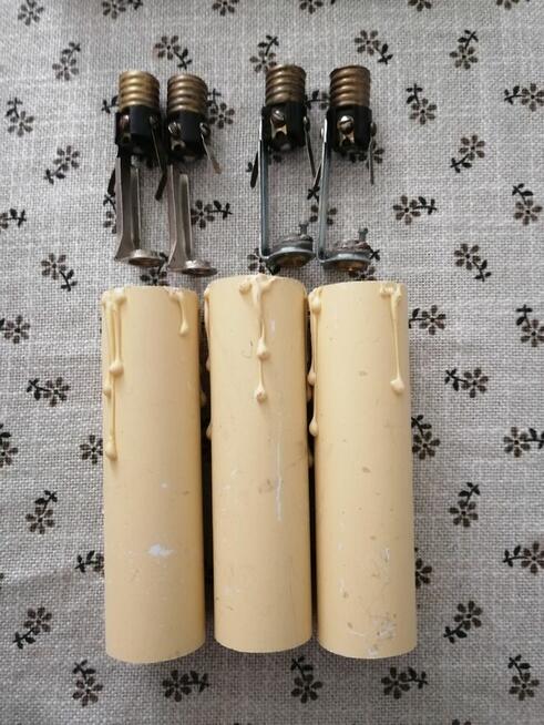 GILZY I OPRAWY DO ŻARÓWEK DO ŻYRANDOLI I KINKIETÓW