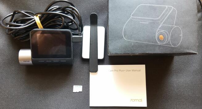 NOWA Kamerka 70Mai Dash Pro Plus A500S z Kartą sim 64GB.