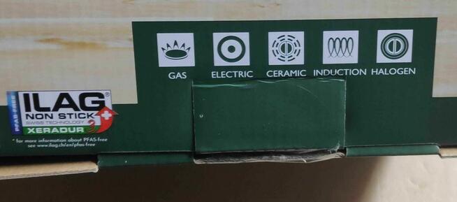 Garnki nieprzywierające 6el zestaw kuchenny z pokrywkami