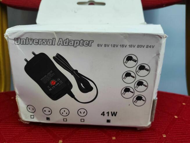 Zasilacz Uniwersalny Ładowarka Adapter AC41W 6V - 24V