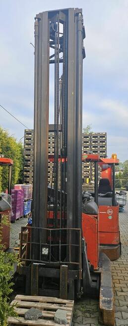 Wysoki maszt do wózka widłowego, ciągnika, z przesuwem.