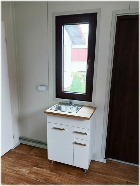 Kontener biuro socjalny dla pracowników pawilon