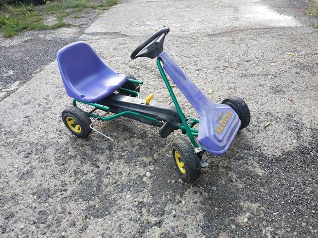 Kettcar Gokart mały fioletowy na pedały Krakow