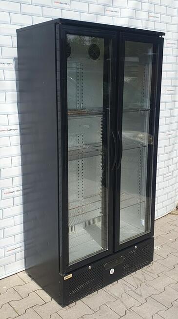 Witryna chłodnicza przeszkolona 2-drzwiowa 54/25/1