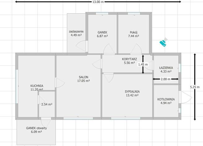 Dom z halą na dużej działce budowlano-usługowej