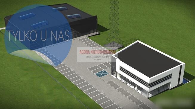 NOWA HALA z BIUREM MAGAZYN HANDEL MODLNICA 2Q 2026