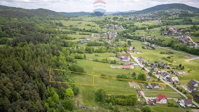 Widokowa działka w Krzeszowie