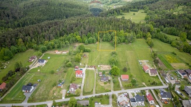 Widokowa działka w Krzeszowie