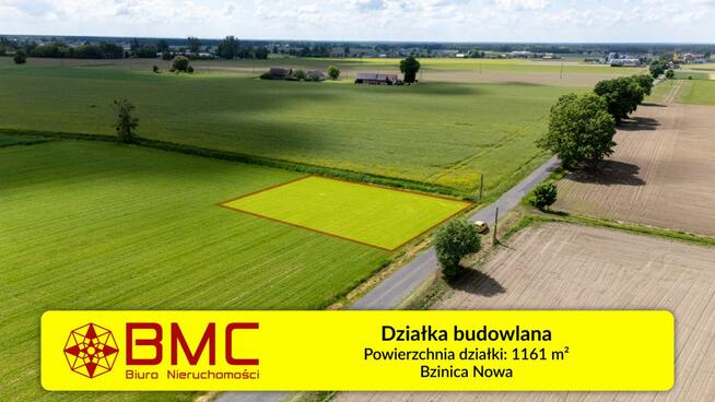 Działka budowlana Bzinica Nowa gm. Dobrodzień, Klonowa