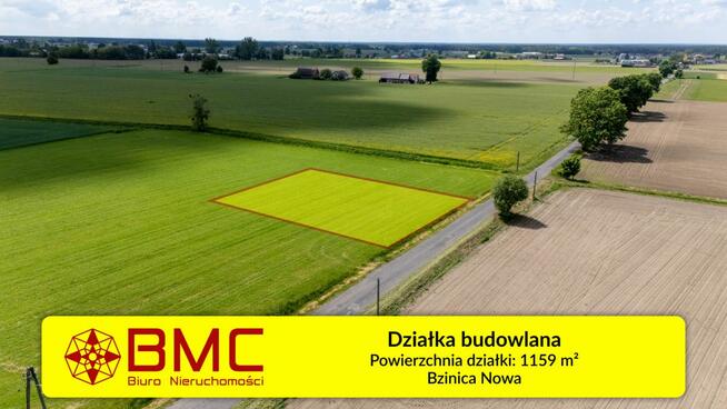 Działka budowlana Bzinica Nowa gm. Dobrodzień, Klonowa