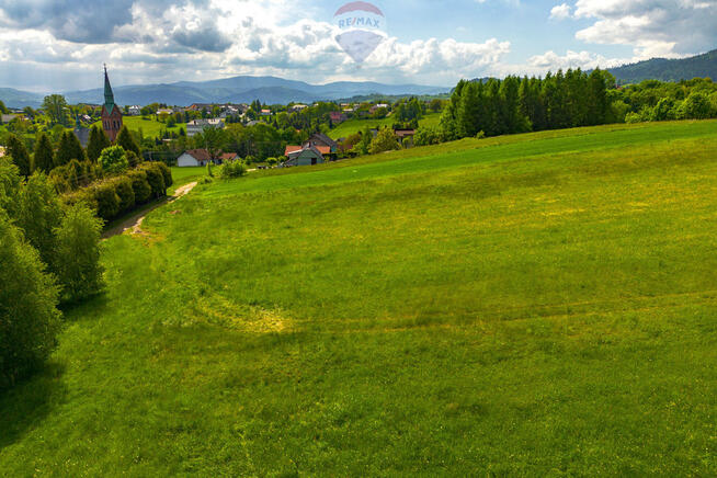Działka w Lipowej z widokiem na góry