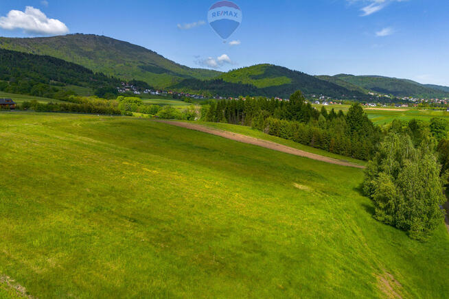 Działka w Lipowej z widokiem na góry