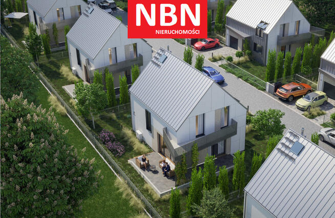 NOWOCZESNY DOM &gt; 119,5 m2 &gt; W OTOCZENIU ZIELENI