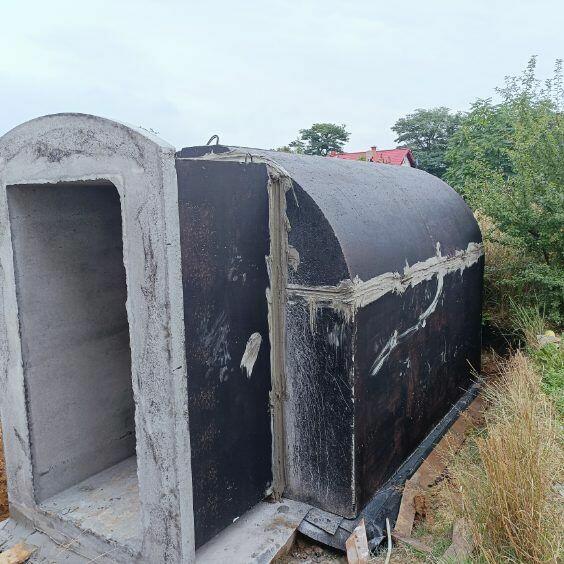 Zbiornik betonowy do ogrodu