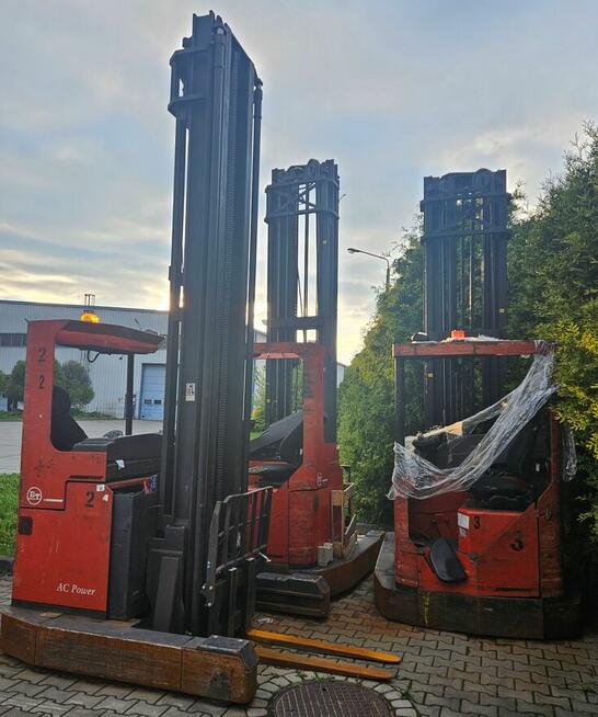 Wysoki maszt do wózka widłowego, ciągnika, z przesuwem.