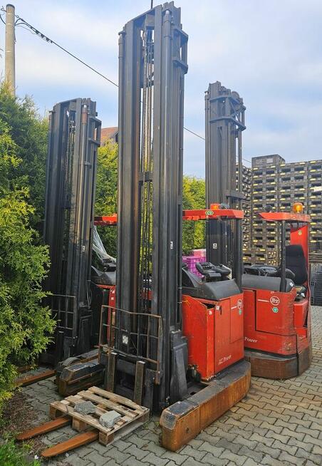 Wysoki maszt do wózka widłowego, ciągnika, z przesuwem.