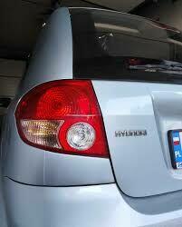 Wygodny samochód miejski HYUNDAI GETZ 1341,00 cm2 Bright Sil