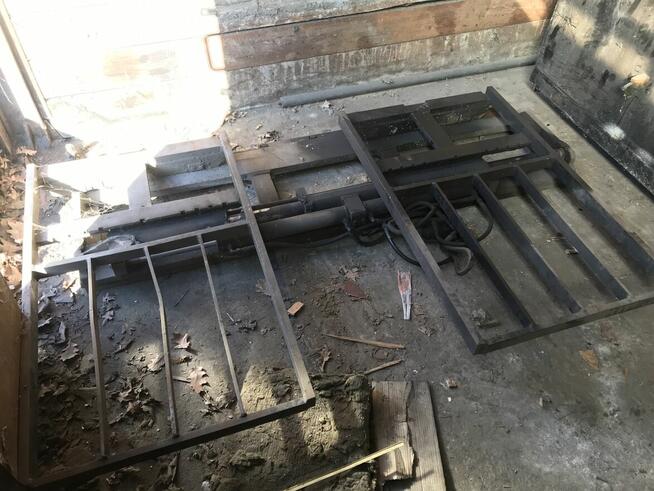Paletyzer podwójny Szerokość 2000 mm.