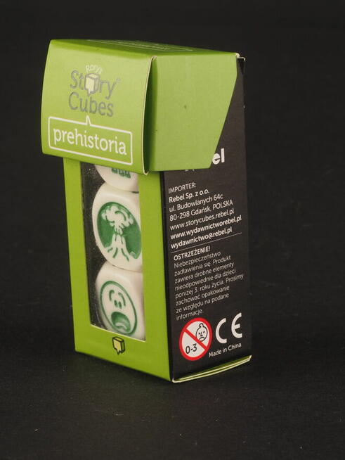 gra Storycubes Prehistoria