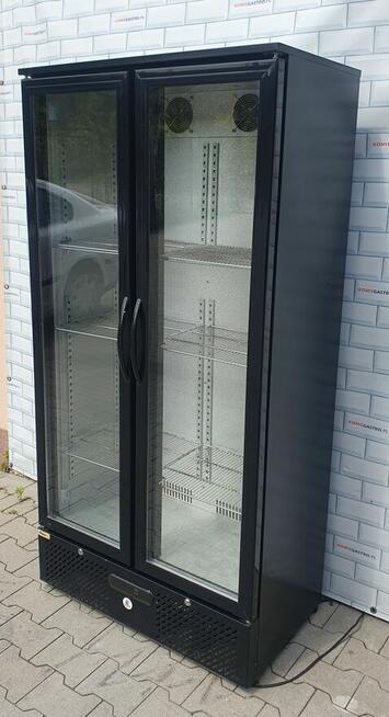 Witryna chłodnicza przeszkolona 2-drzwiowa 54/25/1