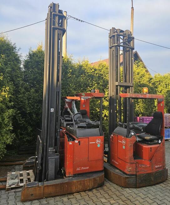 Wysoki maszt do wózka widłowego, ciągnika, z przesuwem.
