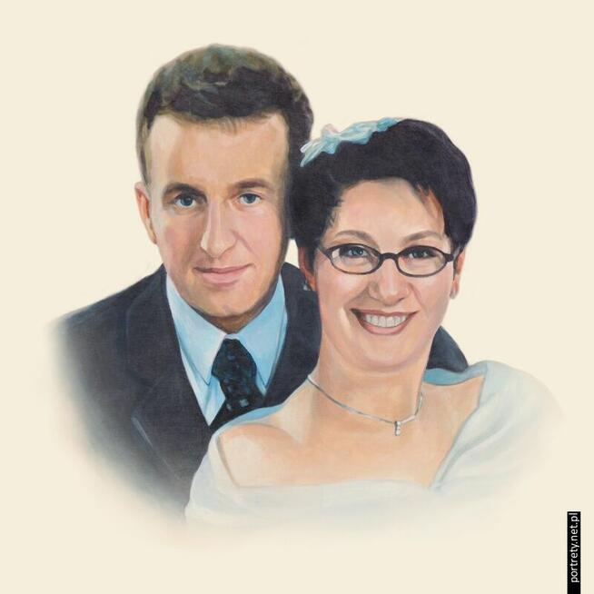 Portret ze zdjęcia NA ZAMÓWIENIE - Rysunek - Pastele - Obraz