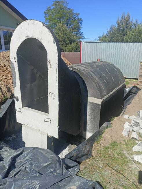 Zbiornik betonowy do ogrodu