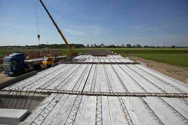 Stropy panelowe, prefabrykowane