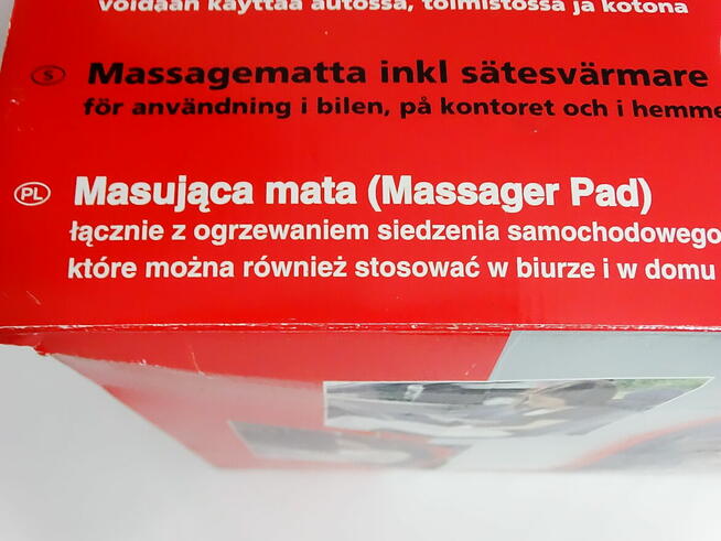 Relaksująca mata masująca do masażu cieplnego różnych partii