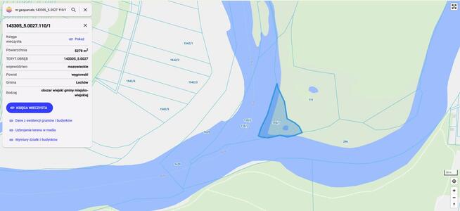 Dzialka Szumin na sprzedaz udzial 5/6