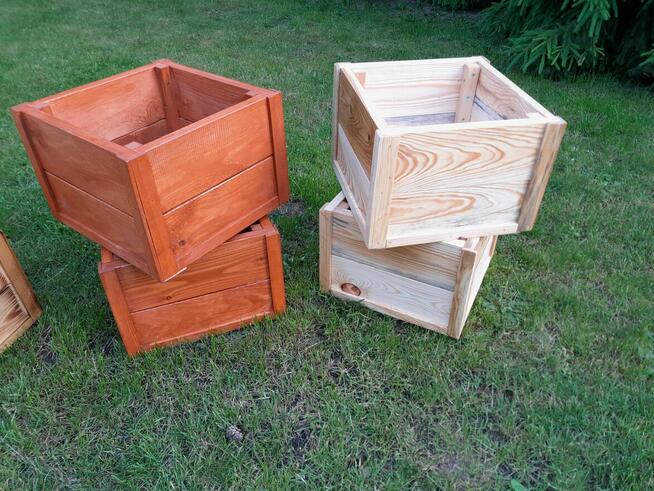 Skrzynie drewniane