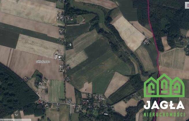 Działka Skudzewo gm. Zławieś Wielka